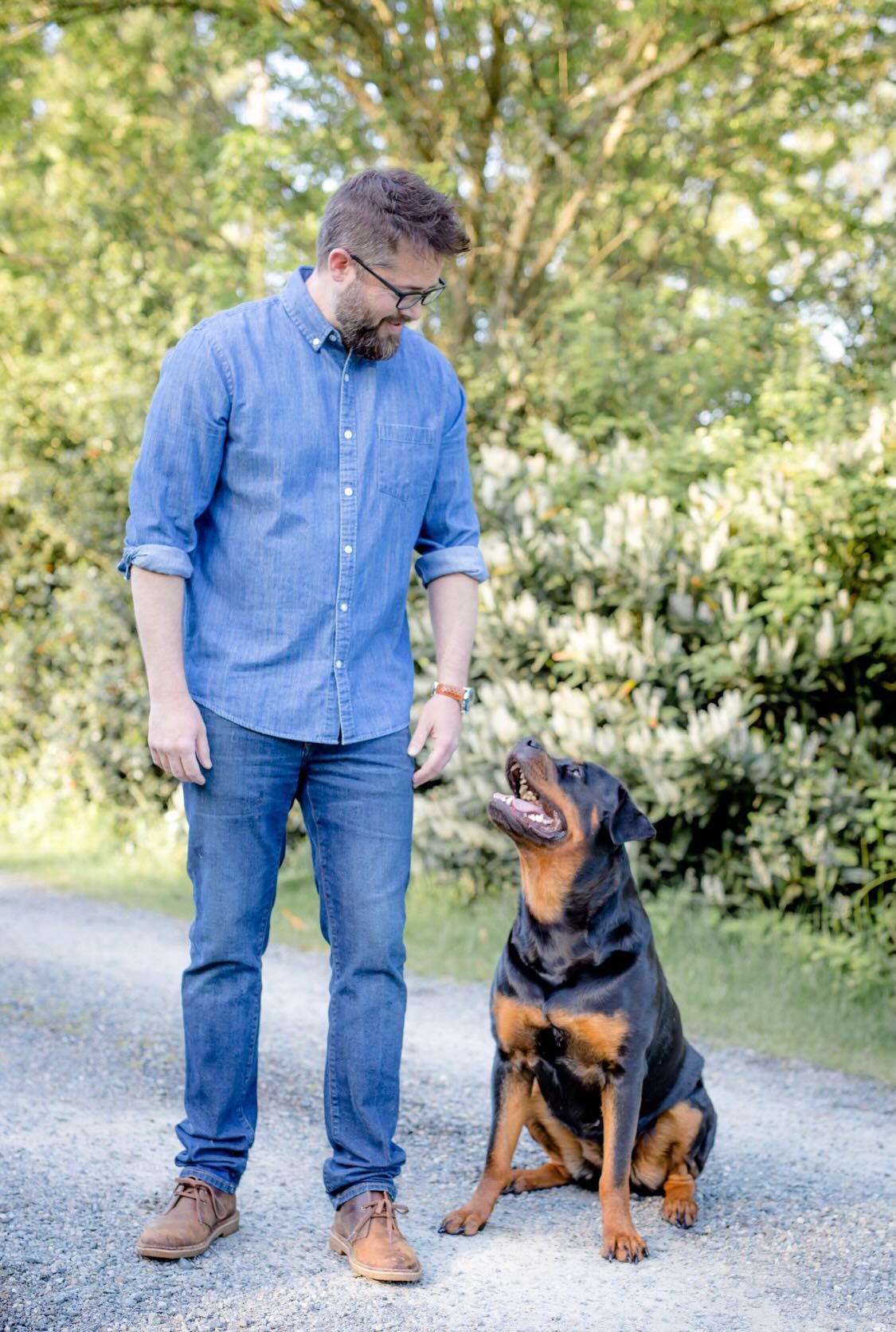 Garrett Stevens dog trainer